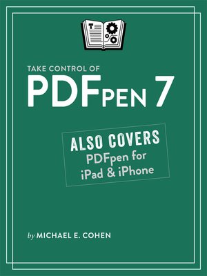 cover image of Take Control of PDFpen 7